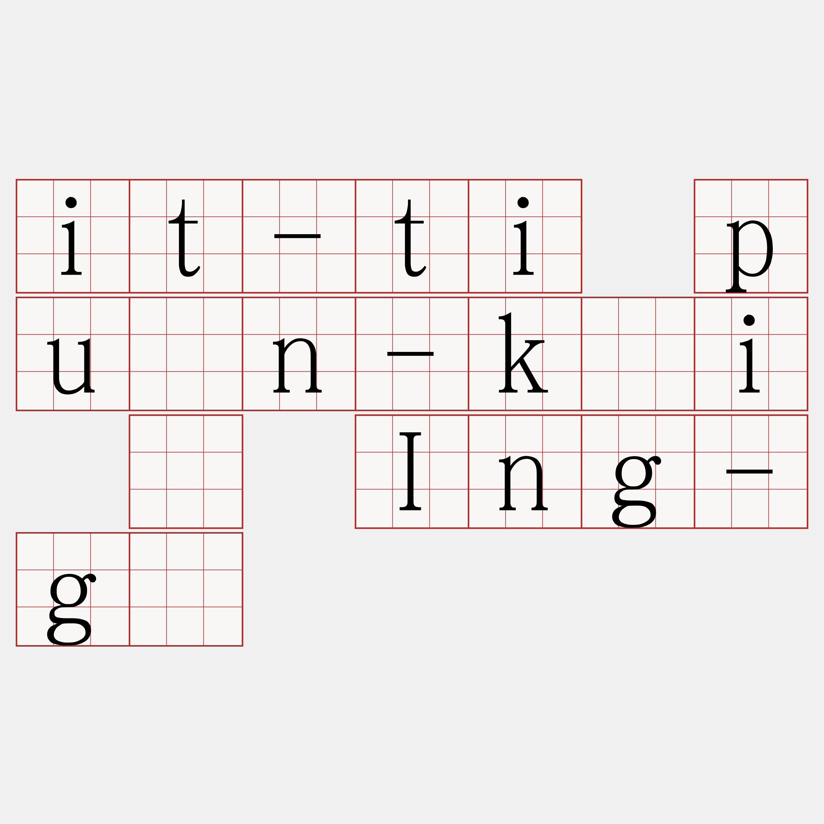 it-ti puàn-kái ê Ing-gí